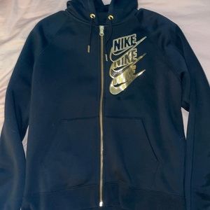 Nike gold & black jacket